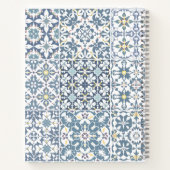 Mediterranean Tiles, Moroccan, Majolica, Azulejo Notitieboek (Achterkant)