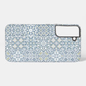 Mediterranean Tiles, Moroccan, Majolica, Azulejo Samsung Galaxy Hoesje (Achterkant horizontaal)