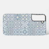 Mediterranean Tiles, Moroccan, Majolica, Azulejo Samsung Galaxy Hoesje (Achterkant horizontaal)