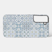 Mediterranean Tiles, Moroccan, Majolica, Azulejo Samsung Galaxy Hoesje (Achterkant horizontaal)