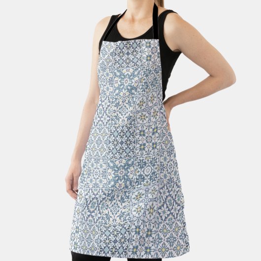 Mediterranean Tiles, Moroccan, Majolica, Azulejo Schort (Insitu)