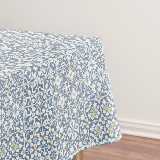 Mediterranean Tiles, Moroccan, Majolica, Azulejo Tafelkleed (Voorbeeld)