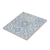 Mediterranean Tiles, Moroccan, Majolica, Azulejo Tegeltje (Zijkant)