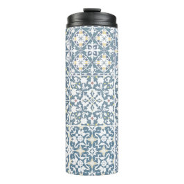 Mediterranean Tiles, Moroccan, Majolica, Azulejo Thermosbeker