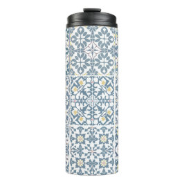 Mediterranean Tiles, Moroccan, Majolica, Azulejo Thermosbeker