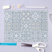 Mediterranean Tiles, Moroccan, Majolica, Azulejo Tissuepapier (Craft)