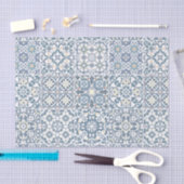 Mediterranean Tiles, Moroccan, Majolica, Azulejo Tissuepapier (Craft)