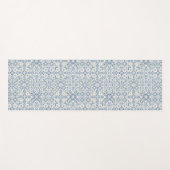 Mediterranean Tiles, Moroccan, Majolica, Azulejo Yogamat (Voorkant (horizontaal))