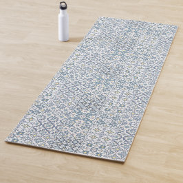 Mediterranean Tiles, Moroccan, Majolica, Azulejo Yogamat