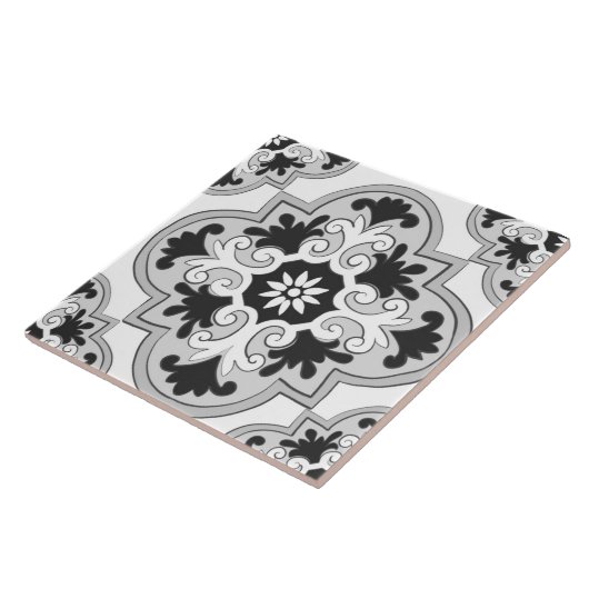 Mediterranean tiles tegeltje (Zijkant)