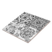 Mediterranean tiles tegeltje (Zijkant)