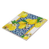 Mediterranean Traditional Pattern Tegeltje (Zijkant)