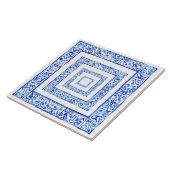 Mediterranean Tuscan Rustic Geometric  Tegeltje (Zijkant)