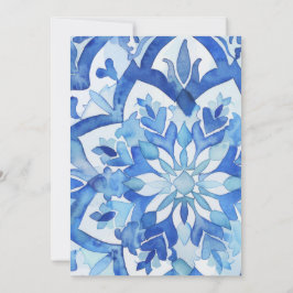 Mediterranean Verloving Announcement Kaart