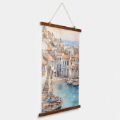 Mediterranean y hangend wandkleed (Gebogen)