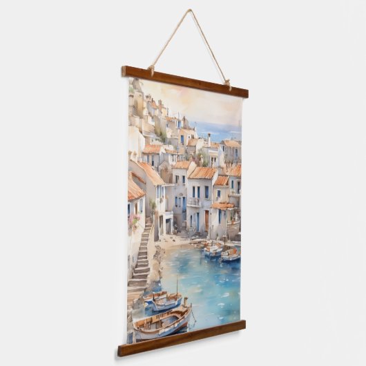 Mediterranean y hangend wandkleed (Gebogen)