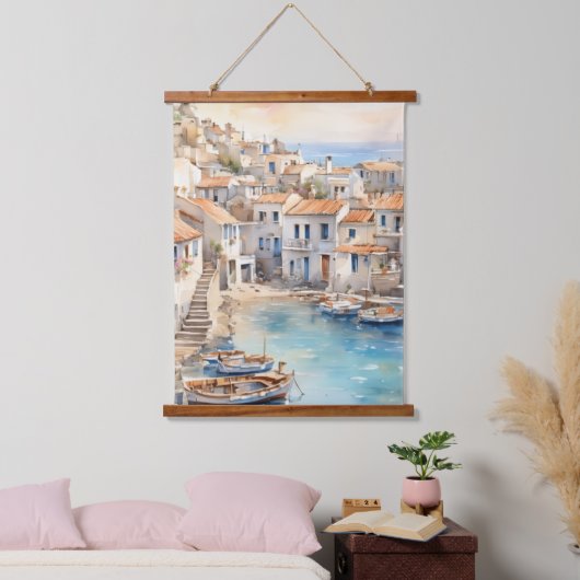Mediterranean y hangend wandkleed (Slaapkamer)