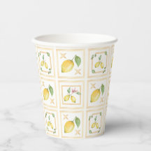 Mediterrenean Citrus Lemon pattern