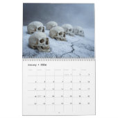 Medium 2026 Skull Art Calendar Kalender (Jan 2026)