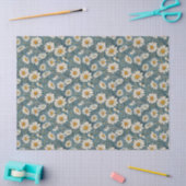 Medium Art Nouveau Shasta Daisies – 10 lb, 17 "x23 Tissuepapier (Craft)