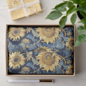 Medium Art Nouveau Zonnebloemen – 10 lb, 17 "x23" Tissuepapier (Geschenk)