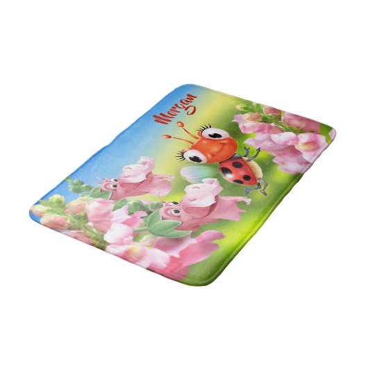 Medium badmat Snap Dragons Ladybug (Gekanteld)