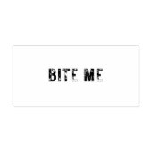 Medium BITE ME Rubber Stamp Rubberstempel (Afrduk)
