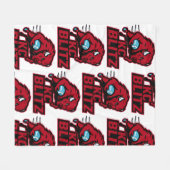 Medium Blanket Fleece Deken (Voorkant (Horizontaal))