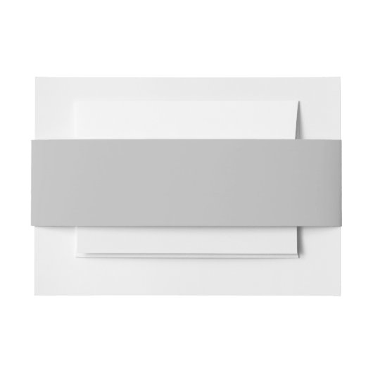 Medium Blauw #445EAA mailing accessoires Uitnodigingen Wikkel (Voorkant Voorbeeld)