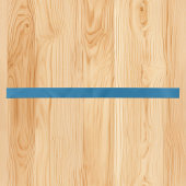 Medium blauw satijnen lint