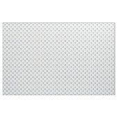 Medium blauwe stippen stof (Yard (91,4 cm))