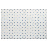 Medium blauwe stippen stof (Fat Quarter)