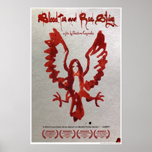 Medium Blood Tea en Red String Officieel Poster (Voorkant)