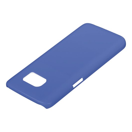 Medium Blue, Dusky Blue iPhone / iPad case (Onderkant)