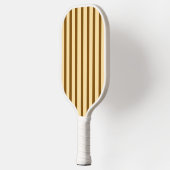 Medium Brown Stripes Pickleball Paddle (Links)