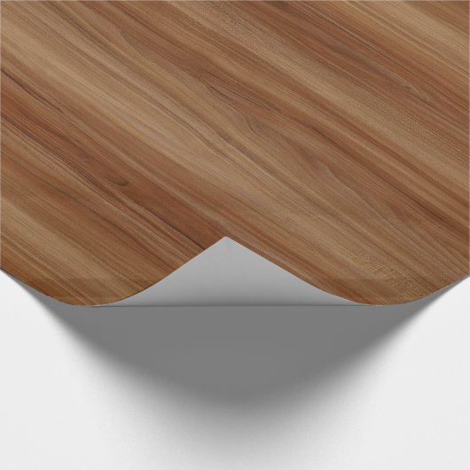 medium bruin houten inpakpapier (Hoek)