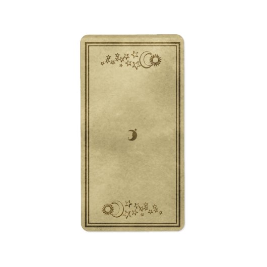 Medium Celestial Apothecary Label (Voorkant)