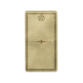 Medium Celestial Pentacle Apothecary Label (Voorkant)