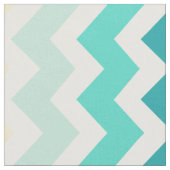 Medium Chevron Stripes Blue Yellow Stof (Close Up)