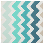 Medium Chevron Stripes Blue Yellow Stof (Swatch)