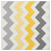 Medium Chevron Stripes Yellow Grey Stof (Swatch)