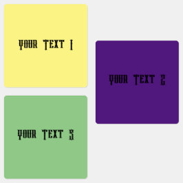 Medium cirkel waterdicht etiket labels