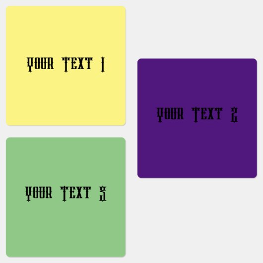 Medium cirkel waterdicht etiket labels (Groep)