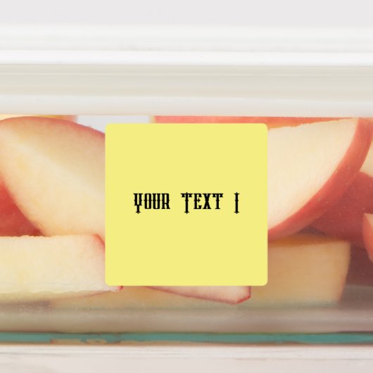 Medium cirkel waterdicht etiket labels (Aangebracht)