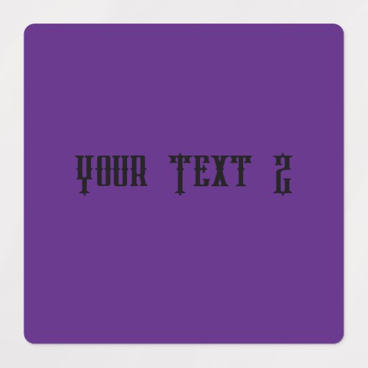 Medium cirkel waterdicht etiket labels (Design 2)