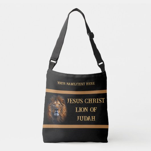Medium Cross Body Bag Jezus Christus Leeuw van Jud Crossbody Tas (Voorkant)