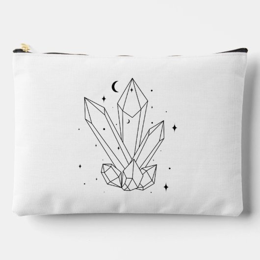 Medium Crystal zip bag Etui (Voorkant)