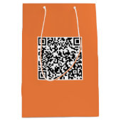 Medium Custom Bag met QR-code voor merkpromotie Cadeauzakje (Voorkant)