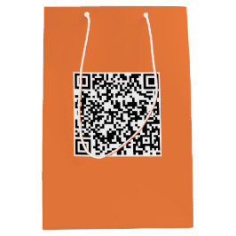 Medium Custom Bag met QR-code voor merkpromotie Cadeauzakje