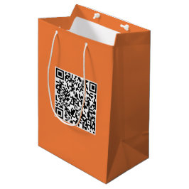 Medium Custom Bag met QR-code voor merkpromotie Cadeauzakje